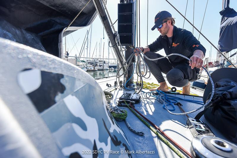 2022 Puerto Vallarta Race photo copyright Mark Albertazzi taken at San Diego Yacht Club and featuring the IRC class