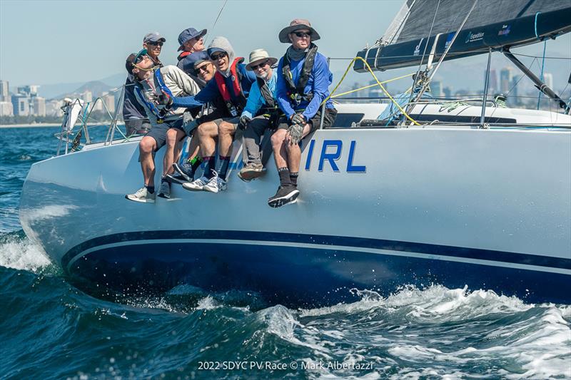 Puerto Vallarta Race 2022 photo copyright Mark Albertazzi taken at San Diego Yacht Club and featuring the IRC class