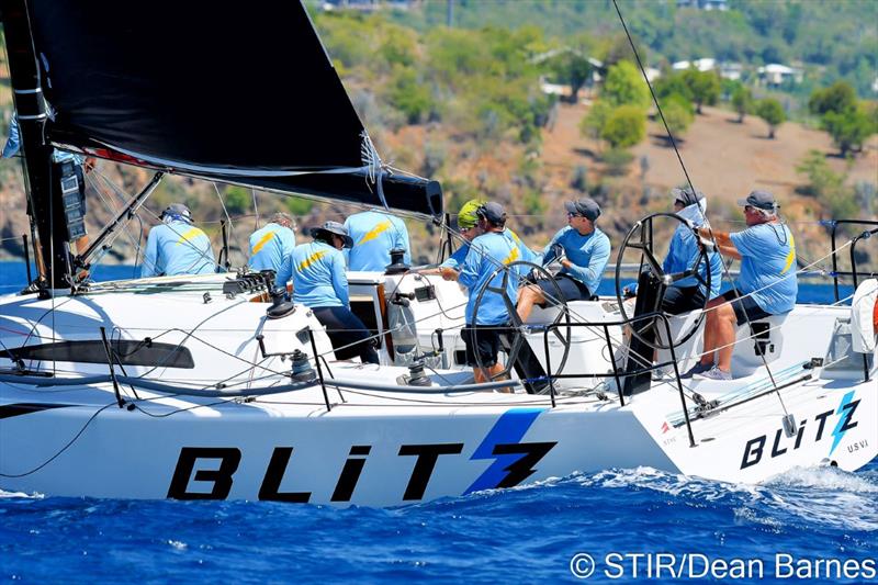 The USVI's Peter Corr's Blitz, CSA 2 winner at the 48th St. Thomas International Regatta - photo © Dean Barnes / STIR