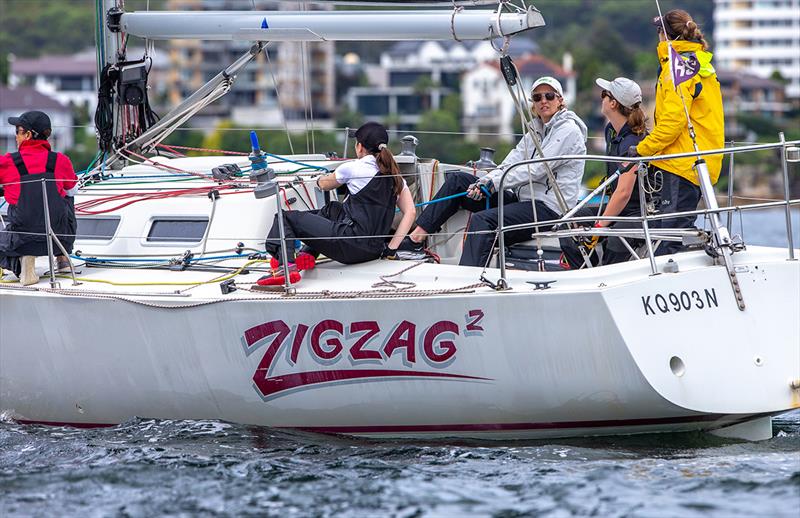 Zig Zag 2 photo copyright Bow Caddy Media taken at Manly Yacht Club and featuring the IRC class