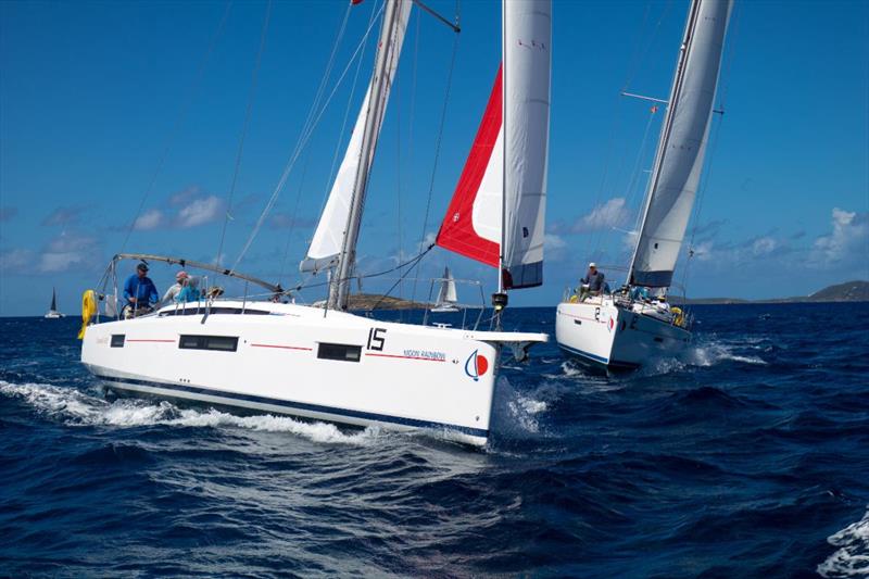 Moon Rainbow take first in Bareboat 3  - 49th BVI Spring Regatta & Sailing Festival  - photo © Alastair Abrehart