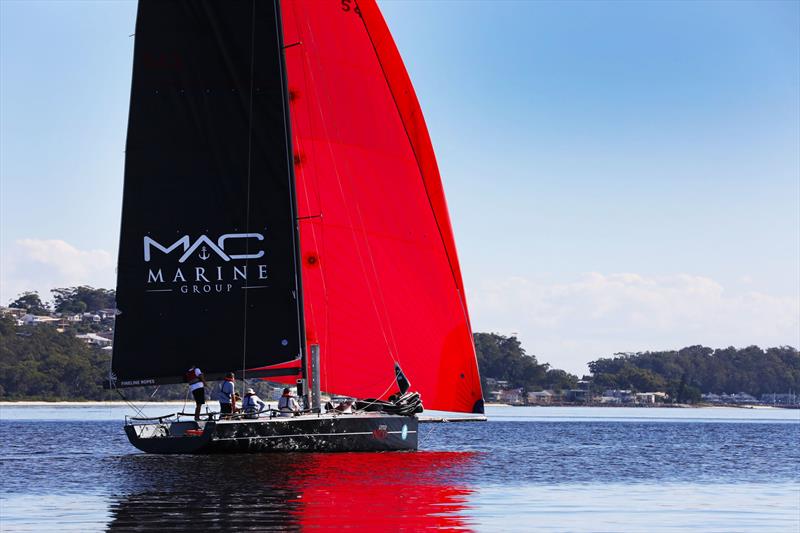 Line honours winner Little Nico on Sail Port Stephens Day 1 - photo © Promocean Media