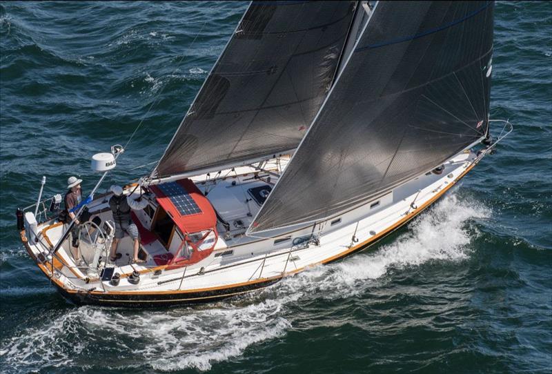 Justin Bonar's YYZ (Jeanneau 53) - Newport Bermuda Race photo copyright Daniel Forster/PPL; Yankee Girl and YYZ photos taken at Royal Bermuda Yacht Club and featuring the IRC class