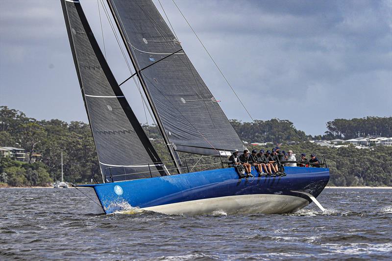 Virago - Sail Port Stephens Day 6 photo copyright Roni Bintang taken at Corlette Point Sailing Club and featuring the IRC class