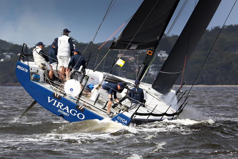 Perf Cruis Div 1 winner Virago - Sail Port Stephens 2022 photo copyright Promocean Media taken at Corlette Point Sailing Club and featuring the IRC class