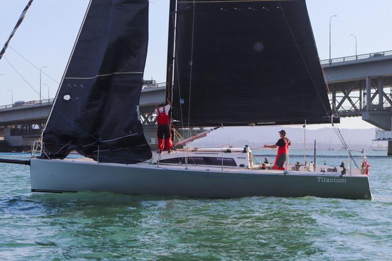 Titanium winner of the Two-handed division - Auckland Three Kings Race - April 2022 photo copyright RNZYS Media taken at Royal New Zealand Yacht Squadron and featuring the IRC class