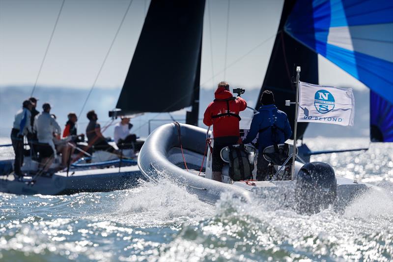 The North Sails and RORC coaching teams were on hand to offer expert advice out on the water on day 1 of the RORC Easter Challenge photo copyright Paul Wyeth / www.pwpictures.com taken at Royal Ocean Racing Club and featuring the IRC class