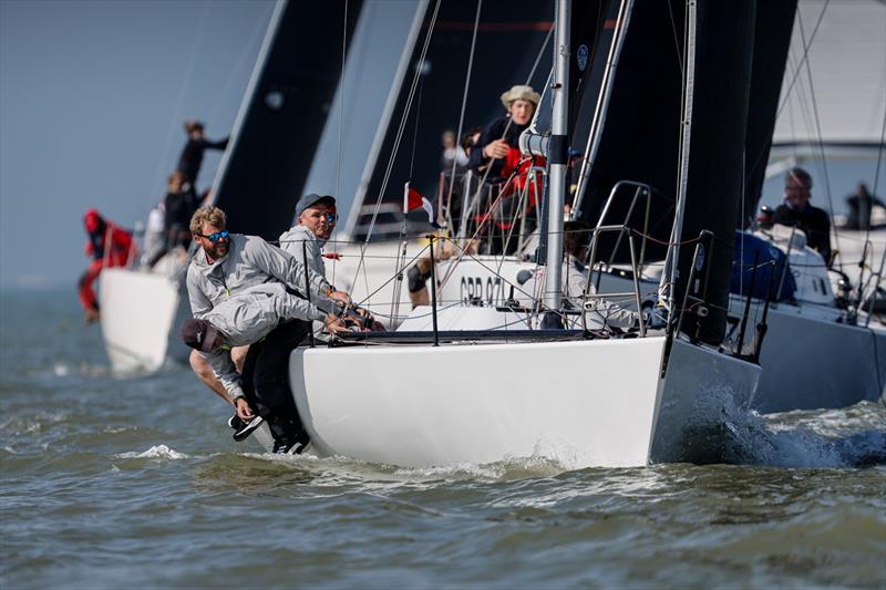 Quarter Tonner Bullit, skippered by Julian Metherell was placed third, despite not racing on the final day at the RORC Easter Challenge - photo © Paul Wyeth / www.pwpictures.com