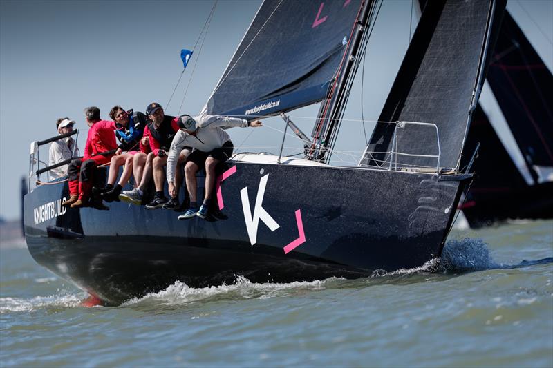 Team Knight Build on J/112 Happy Daize took second in IRC Two at the RORC Easter Challenge - photo © Paul Wyeth / www.pwpictures.com