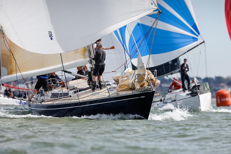 Second place in IRC Three for Harry Heijst's S&S 41 Winsome at the RORC Easter Challenge photo copyright Paul Wyeth / www.pwpictures.com taken at Royal Ocean Racing Club and featuring the IRC class