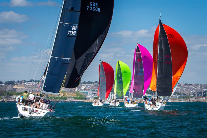 RC1000 racing in Plymouth Sound photo copyright Paul Gibbins Photography / @paulgibbinsphotography taken at Royal Western Yacht Club, England and featuring the IRC class