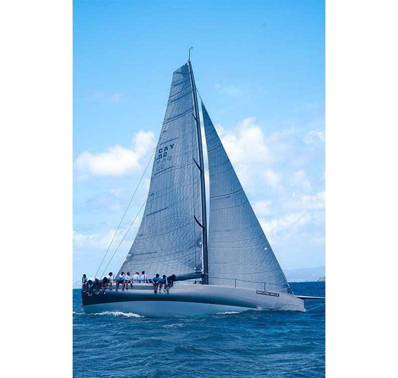 Les Voiles de St. Barth Richard Mille photo copyright Theo Questel taken at Saint Barth Yacht Club and featuring the IRC class