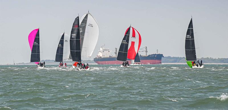 Warsash Spring Series Week 6 and Spring Championship Final Weekend - photo © www.marineproductions.co.uk