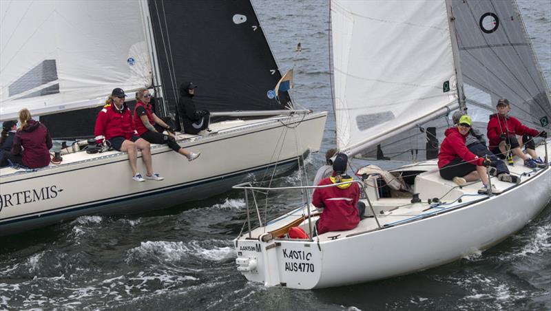 2021-22 Sydney Harbour Women's Keelboat Series - photo © Marg Fraser-Martin