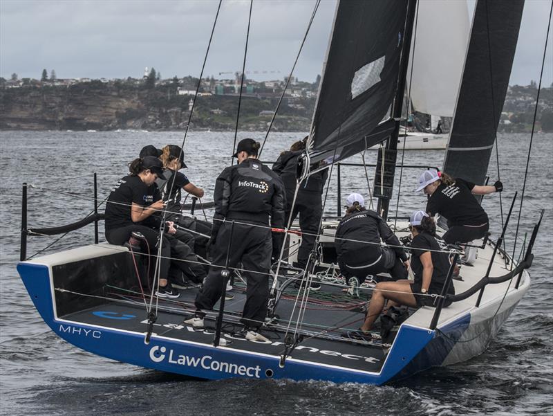 2021-22 Sydney Harbour Women's Keelboat Series photo copyright Marg Fraser-Martin taken at Royal Sydney Yacht Squadron and featuring the IRC class