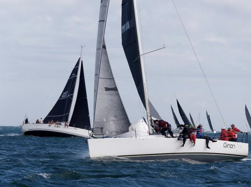 Ginan competing at Sail Peninsula photo copyright Ginan taken at Ocean Racing Club of Victoria and featuring the IRC class