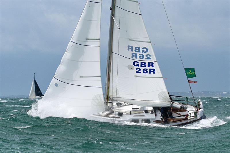 Stuart Greenfield's S&S 34 Morning After, racing in IRC Two-Handed with Louise Clayton - Cervantes Trophy Race - photo © Rick Tomlinson