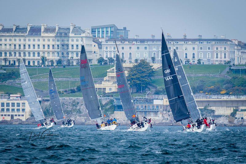 First RC1000 Regatta of 2022, in Plymouth photo copyright Paul Gibbins Photography taken at Royal Western Yacht Club, England and featuring the IRC class