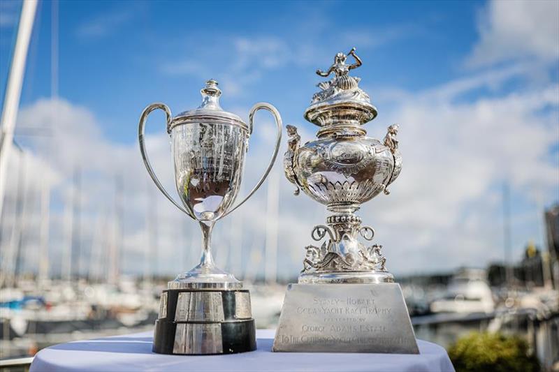 The John H Illingworth Challenge Cup and the George Adams Tattersall Cup - photo © Salty Dingo
