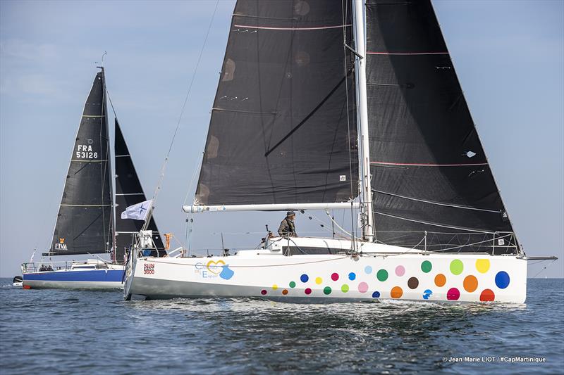 Start of the first Cap Martinique race from Brittany to Fort-de-France - photo © Jean-Marie Liot / Cap Martinique