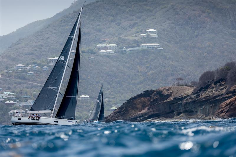 Shahid Hamid's Swan 58 OMII won both races on Antigua Sailing Week English Harbour Rum Race Day 1 photo copyright Paul Wyeth / www.pwpictures.com taken at Antigua Yacht Club and featuring the IRC class