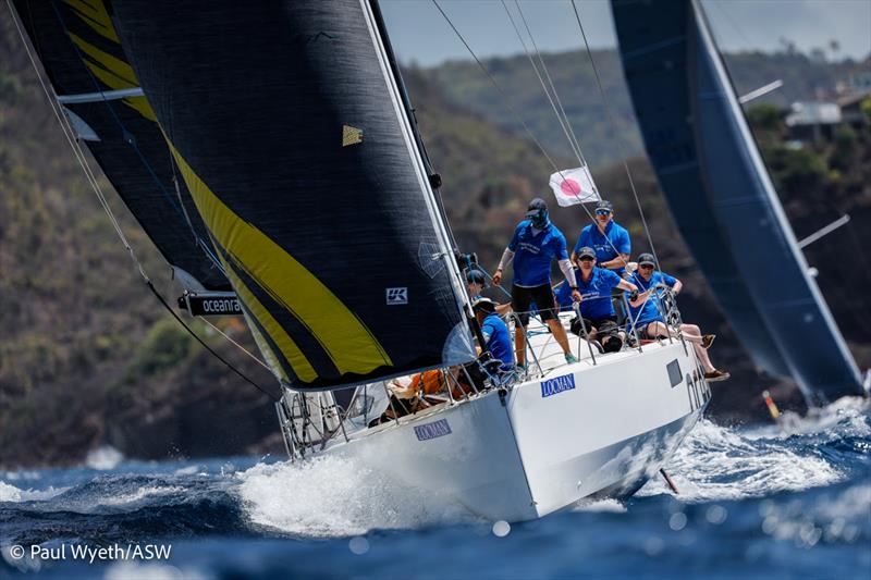 Hermes skippered by Alistair Langhorne with a team from Itchenor SC is winning the new Pogo 12.50 Class after four races - Antigua Sailing Week Race - photo © Paul Wyeth / pwpictures.com