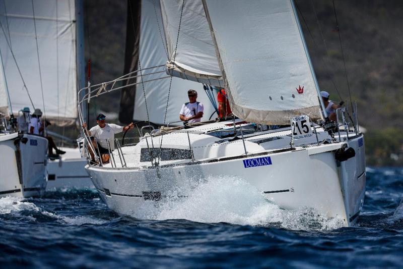 Dufour 460 KH P Culebra sailed by Marcus Zinth in the CSA Bareboat Cruising Charter Class - Antigua Sailing Week photo copyright Paul Wyeth / pwpictures.com taken at Antigua Yacht Club and featuring the IRC class