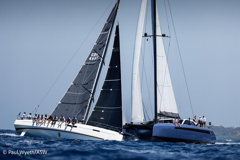 Jonathan Pudney's IRC 46 Pata Negra in CSA Racing 3 - Antigua Sailing Week Race photo copyright Paul Wyeth / pwpictures.com taken at Antigua Yacht Club and featuring the IRC class