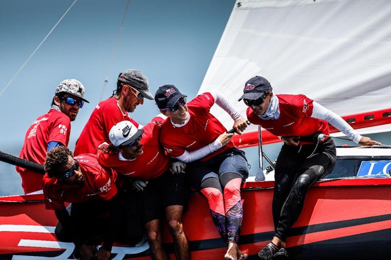 GFA Caraibes - La Morrigane from Martinique on Locman Italy Women's Race Day at Antigua Sailing Week - photo © Paul Wyeth / www.pwpictures.com