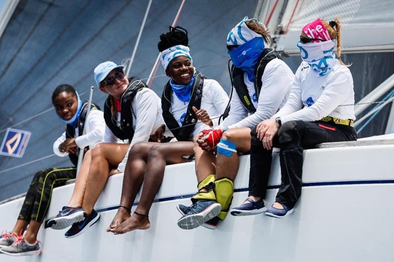 Locman Italy Women's Race Day at Antigua Sailing Week photo copyright Paul Wyeth / www.pwpictures.com taken at Antigua Yacht Club and featuring the IRC class