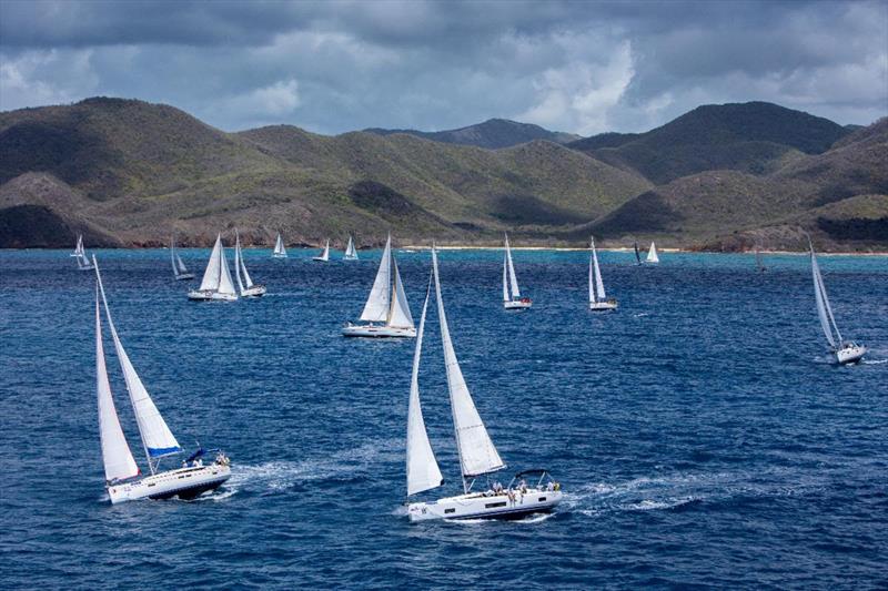 With 29 entries, Antigua Sailing Week has seen the largest Bareboat fleet of the 2022 Caribbean regatta season photo copyright Paul Wyeth / www.pwpictures.com taken at Antigua Yacht Club and featuring the IRC class