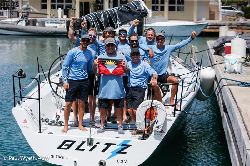 Peter Corr's Blitz romped home in CSA 4 winning all 10 races - 2022 Antigua Sailing Week photo copyright Paul Wyeth / pwpictures.com taken at Antigua Yacht Club and featuring the IRC class