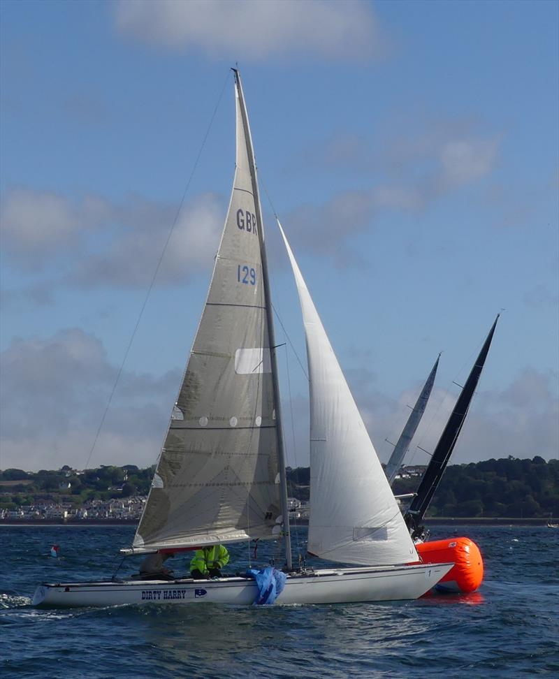 Dirty Harry during the Royal Channel Islands Yacht Club Spring Regatta 2022 photo copyright Bill Harris taken at Royal Channel Islands Yacht Club and featuring the IRC class