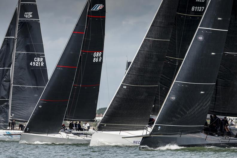 Tight battles in the Grand Prix Zero class - 2022 RORC Vice Admiral's Cup - photo © Paul Wyeth / pwpictures.com
