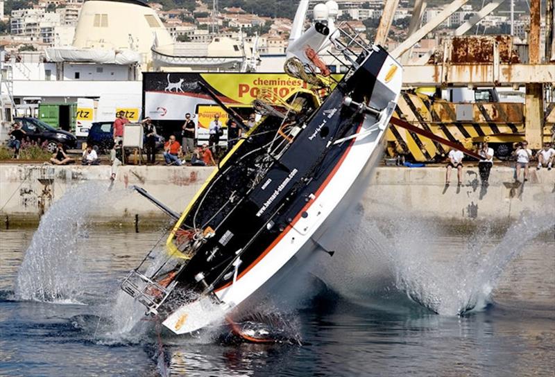 Can yachts capsize? photo copyright Global Solo Challenge taken at  and featuring the IRC class