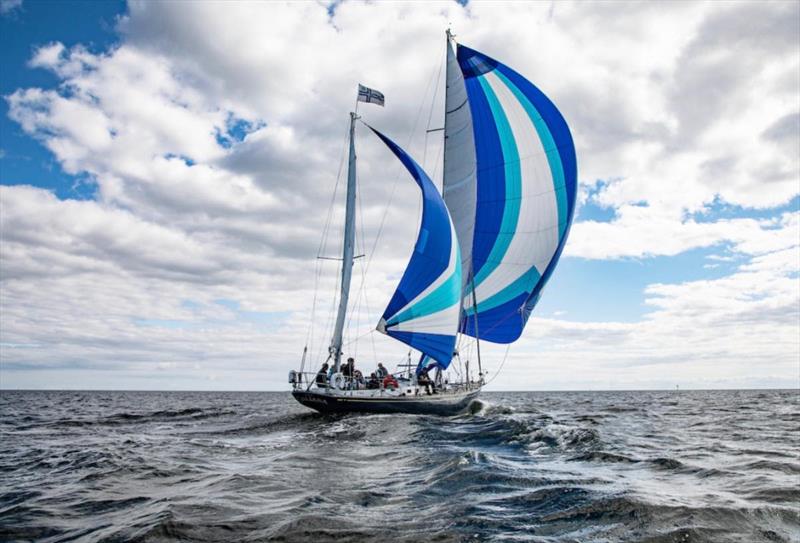 Helsinki's Tapio Lehtinen is a well-known round the world, life long sailor who will be entering his classic 1970s Sparkman & Stephens Swan 55 Yawl Galiana photo copyright Tapio Lehtinen taken at Royal Ocean Racing Club and featuring the IRC class