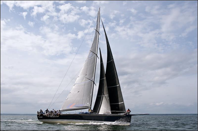 Wizard, Fred Detweiler and Bruce Aikens' R/P 69 - 75th Block Island Race photo copyright Rick Bannerot / ontheflyphoto.net taken at Storm Trysail Club and featuring the IRC class