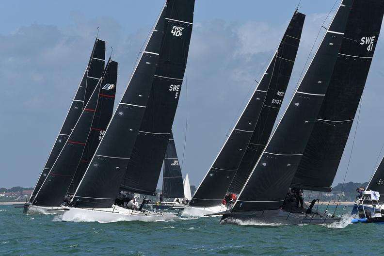 Filip Engelbert's Ker 40plus Elvis competing in IRC One - day 1 of RORC's IRC National Championship photo copyright Rick Tomlinson / www.rick-tomlinson.com taken at Royal Ocean Racing Club and featuring the IRC class