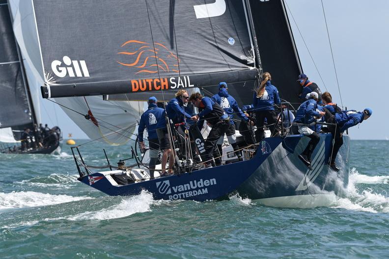 A young crew from the Rotterdam Offshore Sailing Team, skippered by Gerd-Jan Poortman - day 1 of RORC's IRC National Championship - photo © Rick Tomlinson / www.rick-tomlinson.com