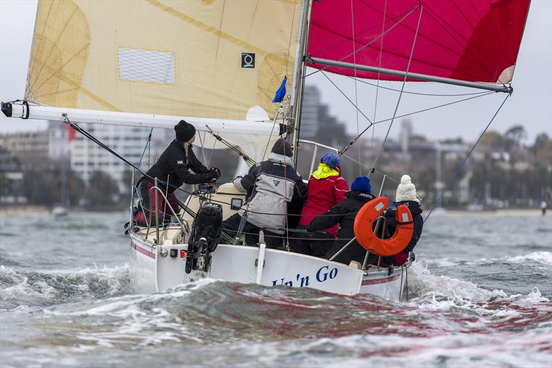 Up 'n Go's crew was focussed - 2022 Australian Women's Keelboat Regatta - photo © Andrea Francolini