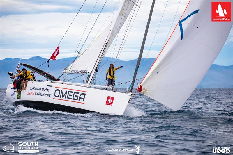 Axians Untouchable lead on IRC in the Groupama Race photo copyright Nic Douglass @sailorgirlHQ taken at Cercle Nautique Calédonien and featuring the IRC class