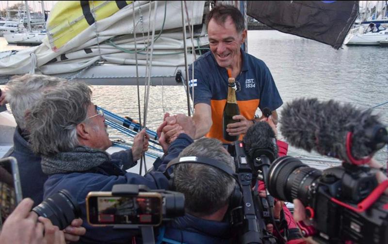 Helsinki's Tapio Lehtinen is a well-known round the world, life-long sailor whoraces his Classic 1970 S&S Swan 55 yawl Galliana - photo © Golden Globe Race