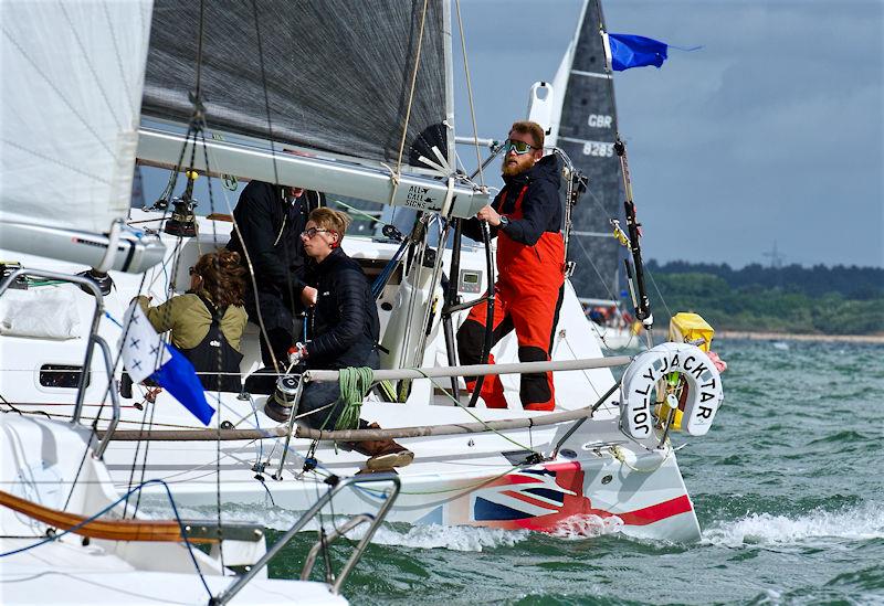 Round the Island Race 2022 photo copyright Tom Hicks / www.solentaction.com taken at Island Sailing Club, Cowes and featuring the IRC class