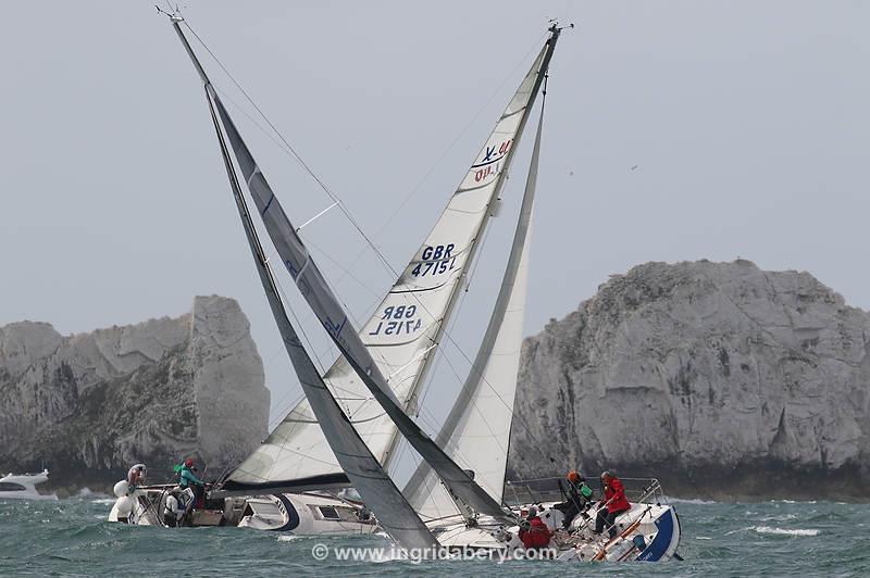 Round the Island Race 2022 photo copyright Ingrid Abery / www.ingridabery.com taken at Island Sailing Club, Cowes and featuring the IRC class