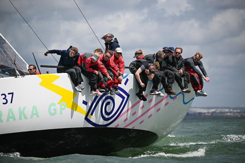 Round the Island Race 2022 photo copyright Paul Wyeth / RTIR taken at Island Sailing Club, Cowes and featuring the IRC class