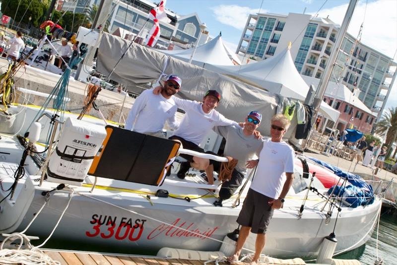 Team Alchemist in the Newport Bermuda Race included Glenn and Darren Walters, James Harayda, and Ryan Novak-Smith. photo copyright Trixie Wadson taken at Royal Bermuda Yacht Club and featuring the IRC class