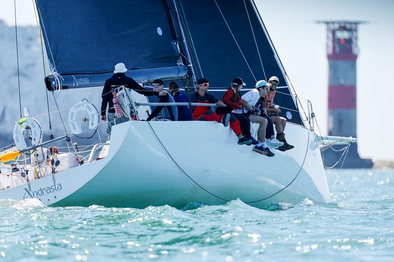 Henry Bateson's Iceni 39 Andrasta, skippered by Bill Edgerton with a youth team from the RORC's Griffin Initiative. - photo © Paul Wyeth / RORC