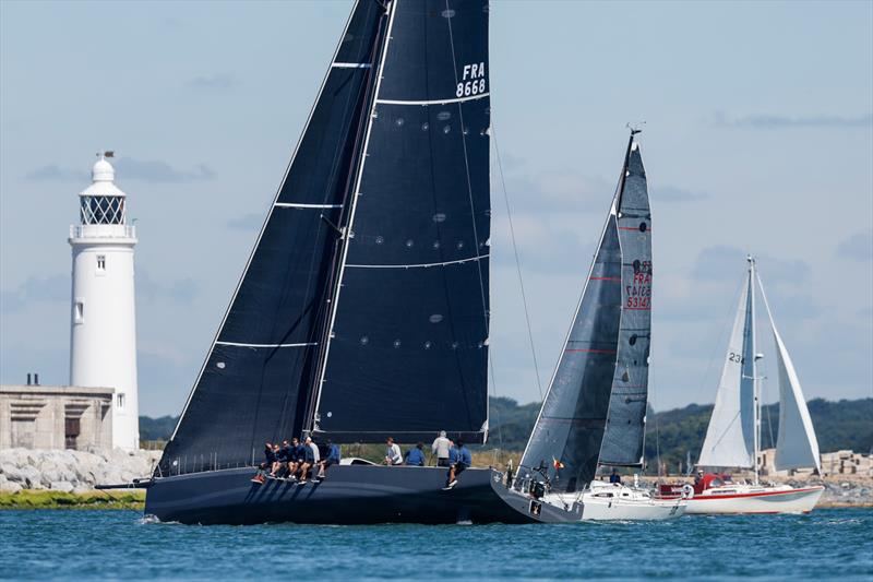 Eric de Turckheim's NMYD54 Teasing Machine - 2022 RORC Cowes Dinard St Malo Race photo copyright Paul Wyeth / RORC taken at Royal Ocean Racing Club and featuring the IRC class