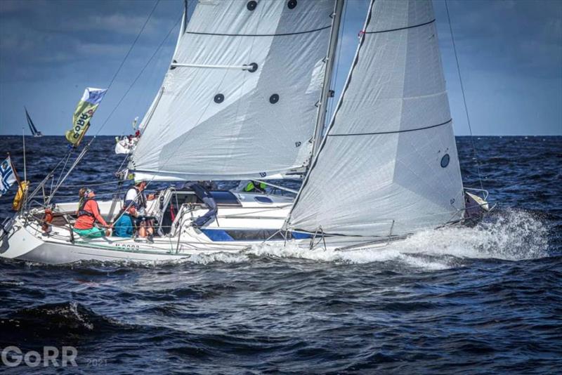 Salla Kavén's Finnish H-323 Silver Moon II - Roschier Baltic Sea Race photo copyright Mareks Galinovskis_FotoManLV taken at Royal Ocean Racing Club and featuring the IRC class