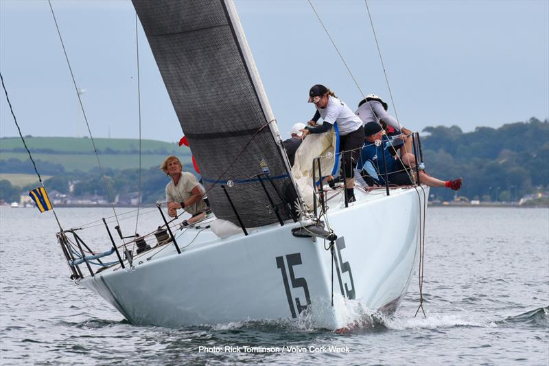 Signal 8 on day 2 of Volvo Cork Week 2022 Rick Tomlinson photo copyright Rick Tomlinson / Volvo Cork Week taken at Royal Cork Yacht Club and featuring the IRC class